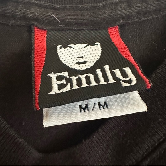 Emily The Strange Vintage Black Graphic T-Shirt - Picture 5 of 6